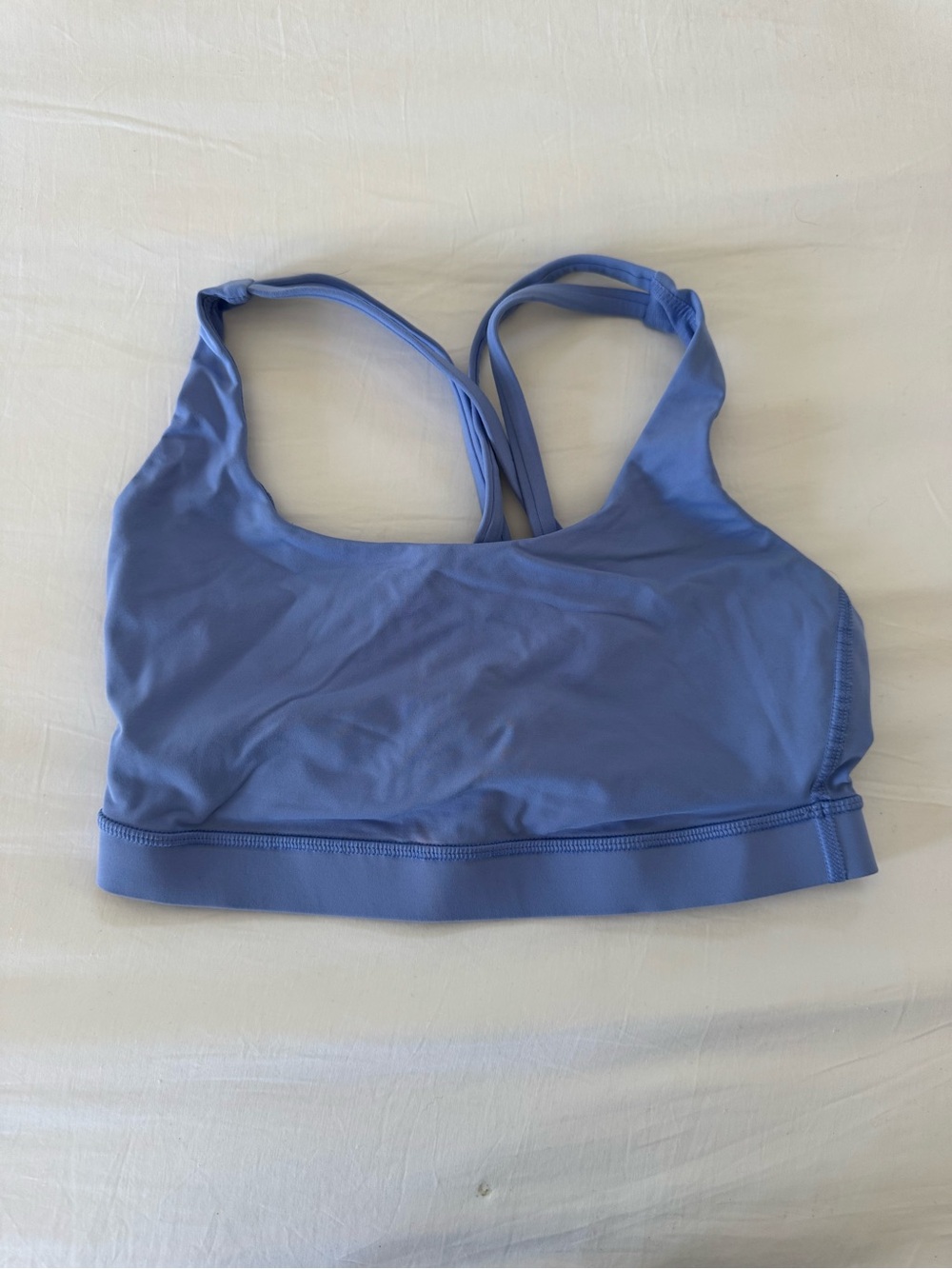 lululemon athletica Lavender-Blue Strappy Sports Bra